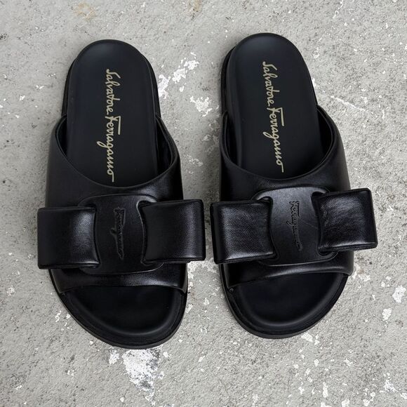 Salvatore Ferragamo Shoes - Salvatore Ferragamo Virgil bow detail sandals